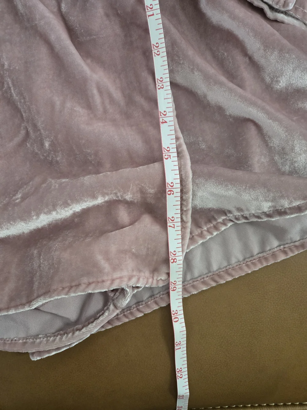 Free People Viola Velvet Wrap Romper Blush Pink Long Sleeve Size M NWOT